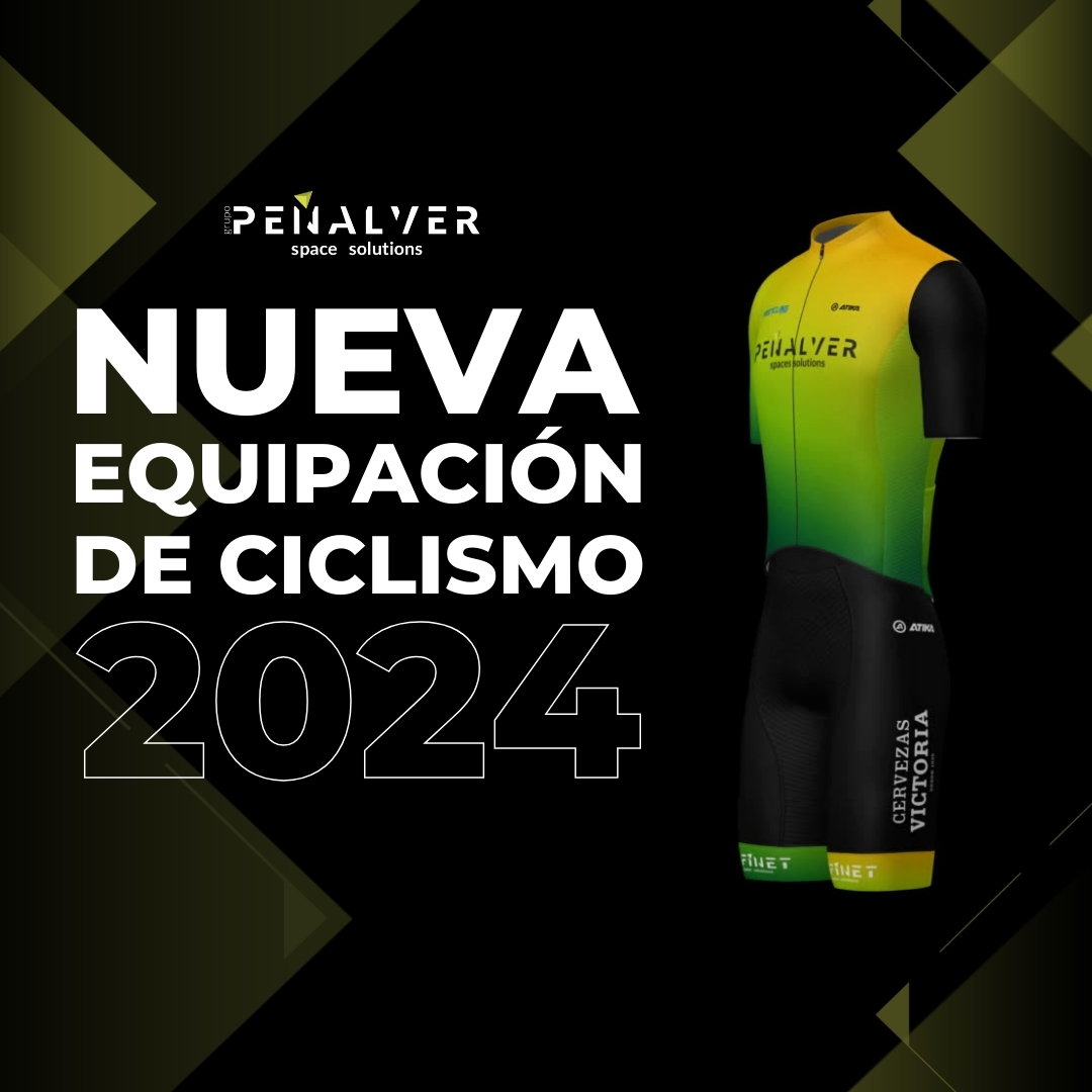 Equipación de ciclismo Grupo Peñalver Jaén 2024